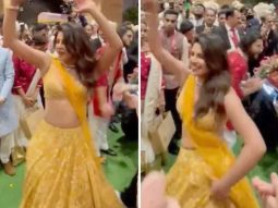 Priyanka Chopra dazzles at Anant Ambani’s baraat with impromptu ‘Chikni Chameli’ performance, watch 