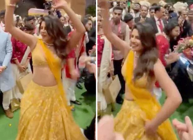 Priyanka Chopra dazzles at Anant Ambani's baraat with impromptu ‘Chikni Chameli’ performance, watch 