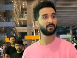 Raghav Juyal breaks the norms sporting a pink tshirt at the airport