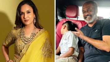 Rajinikanth plays the perfect grandfather to his grandson Ved; daughter Soundarya pens emotional post