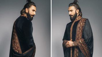 Ranveer Singh goes regal in Tarun Tahiliani custom black velvet bandhgala, voluminous dhoti and drape; his Rs. 2 crore Audemars Piguet watch steals the show Ranveer Singh goes regal in Tarun Tahiliani custom black velvet bandhgala, voluminous dhoti and drape; his Rs. 2 crore Audemars Piguet watch steals the show