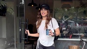 Rasha Thadani gets clicked in the city in her casuals
