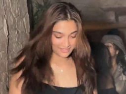 Can’t take our eyes off her! Saiee Manjrekar in a black dress