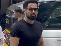 Paps capture Emraan Hashmi as he gets clicked at a funeral