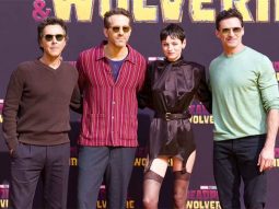 Ryan Reynolds, Hugh Jackman, Emma Corin and Shawn Levy take Deadpool & Wolverine to Berlin; attend 2024 UEFA quarter finals