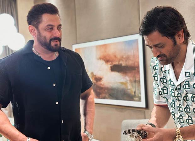 Salman Khan shares cute photo of hosting an intimate birthday bash for ‘Kaptaan saab’ MS Dhoni