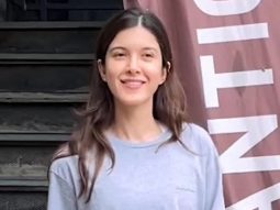 Shanaya Kapoor is all smiles as she gets clicked post workout session