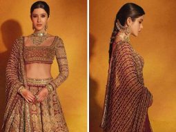 Shanaya Kapoor stuns in Rs. 8.49 lakhs Tarun Tahiliani lehenga at Ambani-Merchant wedding