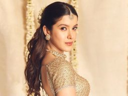 Shanaya Kapoor stuns in a pastel green lehenga with intricate floral embroidery