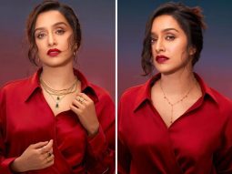 Shraddha Kapoor redefines Bollywood fashion with a classy red top and subtle accessories