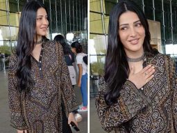 Shruti Haasan’s airport style: Embracing tradition with contemporary twist