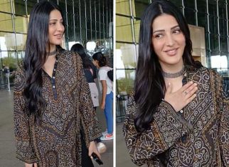 Shruti Haasan’s airport style: Embracing tradition with contemporary twist