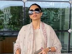 Sobhita Dhulipala poses for paps in her classy airport look