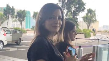 Sussanne Khan flaunts her Cristian Dior bag as she gets clicked at the airport
