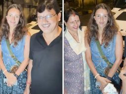 Triptii Dimri enjoys a family night out as she steps out with her parents, watch