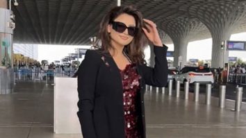 Urvashi Rautela elevates airport fashion with her glam outfit