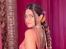 Pumping up for the Anant-Radhika wedding with some happy dance! Kriti Sanon