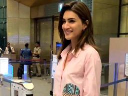 Flawless beauty! Kriti Sanon gets clicked by paps at the airport
