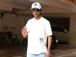 Rajkummar Rao strikes a pose for paps as he gets clicked in the city