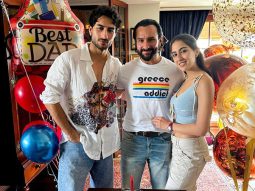 Sara Ali Khan shares heartwarming moments from Saif Ali Khan’s 54th Birthday celebration with family