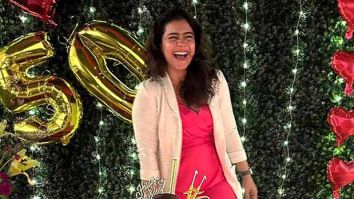 Kajol shares adorable photo celebrating 50th birthday: “It’s my party and it will go on till I say”