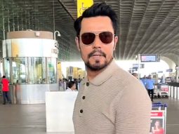 Airport look on fire! Randeep Hooda gets clicked by paps