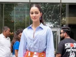 Ananya Panday adds Bae’s personal touch with the glitzy glam skirt