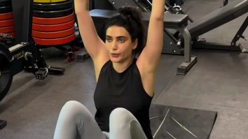 Creating the best version of herself! Karishma Tanna hits the gym