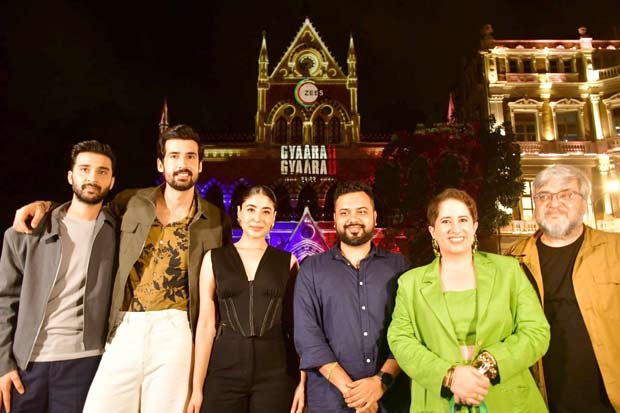Zee5 creates magic with Gyaarah Gyaarah 3D projection at David Sassoon Library's Clock Tower