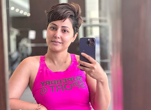 Hina Khan asks “What’s your excuse?” as she continues her workout regime amid cancer treatment: “While working out I lose control of my legs and fall over due to the numbness. But…”