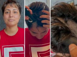 Hina Khan shaves head amid breast cancer battle: “Another attempt to normalise the hardest phase of this journey”