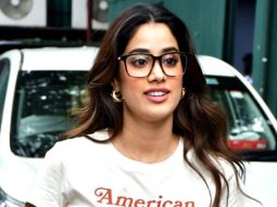 Janhvi Kapoor celebrates Rakshabandhan by tying Rakhi to a fan!