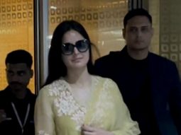 Katrina Kaif waves at paps as she gets clicked at the airport