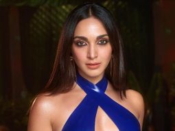 Kiara Advani sizzles in this electric blue latex outfit