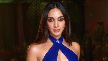 Kiara Advani sizzles in this electric blue latex outfit