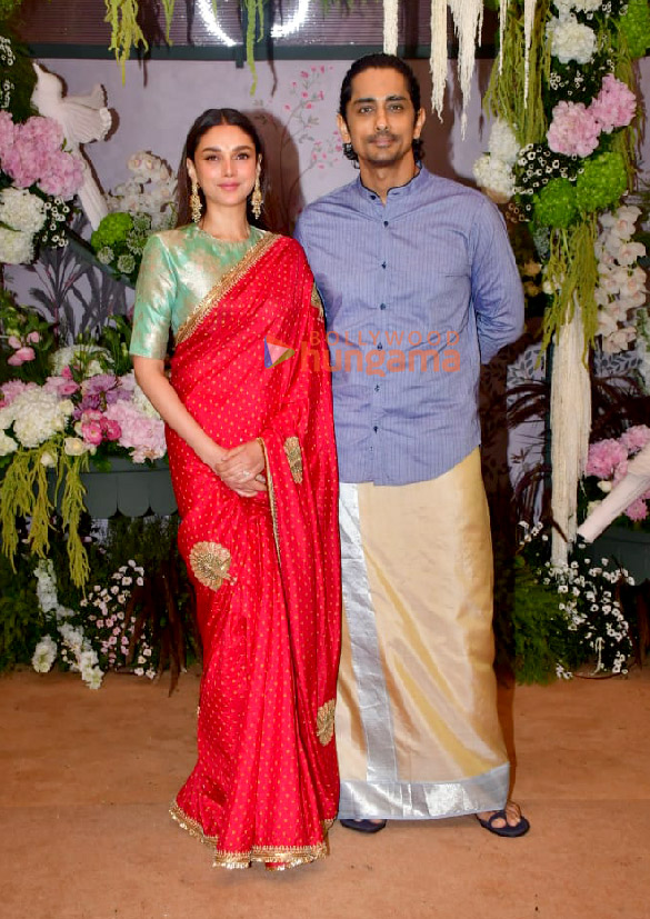 photos aditi rao hydari siddharth and others snapped at eka lakhani and ravi bhagchandkas engagement party 1