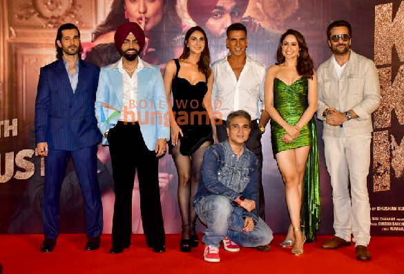 photos akshay kumar vaani kapoor ammy virk fardeen khan and others snapped at khel khel mein trailer launch 2 2
