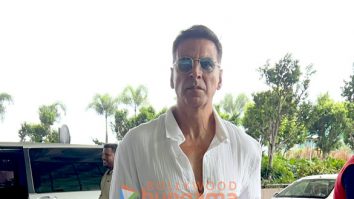 Photos: Akshay Kumar and Jim Sarbh snapped at the airport