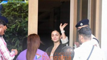 Photos: Alia Bhatt, Sharvari and Soni Razdan snapped at Kalina airport