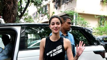 Photos: Ananya Panday spotted outside the gym in Pali Hill