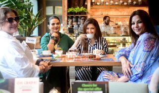 Photos: Bhagyashree celebrates Friendships Day with Sheeba and her girl gang at Zante in Khar