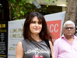 Photos: Fatima Sana Shaikh snapped outside gym in Santacruz