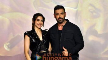 Photos: John Abraham, Sharvari, Nikkhil Advani and others snapped at Vedaa trailer launch