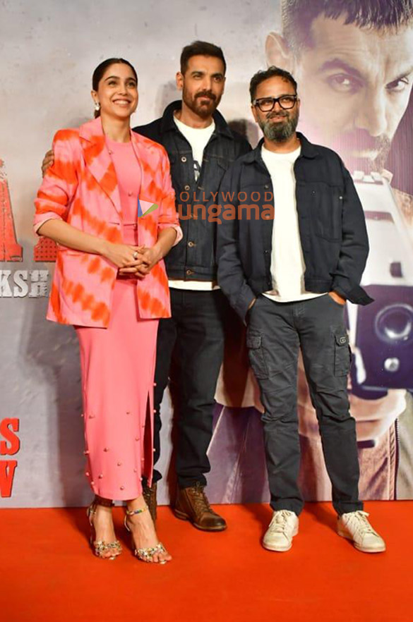 Photos: John Abraham, Sharvari and others grace the premiere of Vedaa | Parties & Events