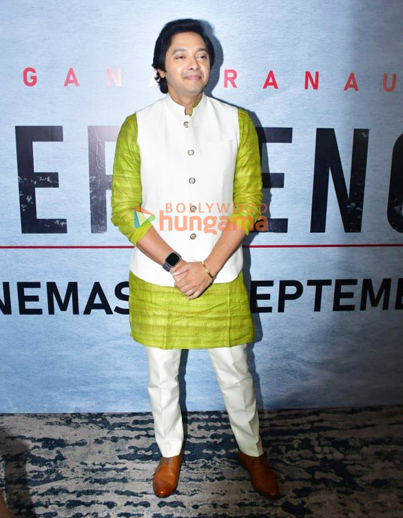 photos kangana ranaut and shreyas talpade snapped promoting their film emergency 1