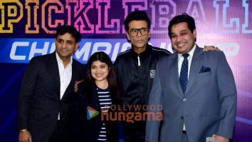 Photos: Karan Johar attends Pickleball championship Season 2 event