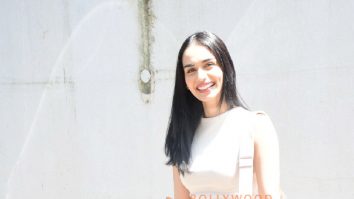 Photos: Manushi Chhillar snapped outside Tips office in Khar