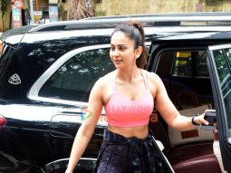 Photos: Rakul Preet Singh and Zareen Khan snapped outside the gym in Santacruz