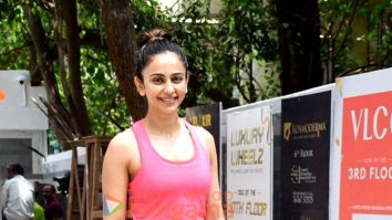 Photos: Rakul Preet Singh snapped at the gym