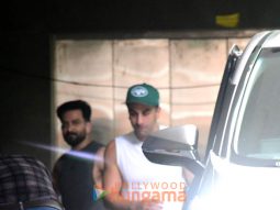 Photos: Ranbir Kapoor spotted outside a clinic in Bandra